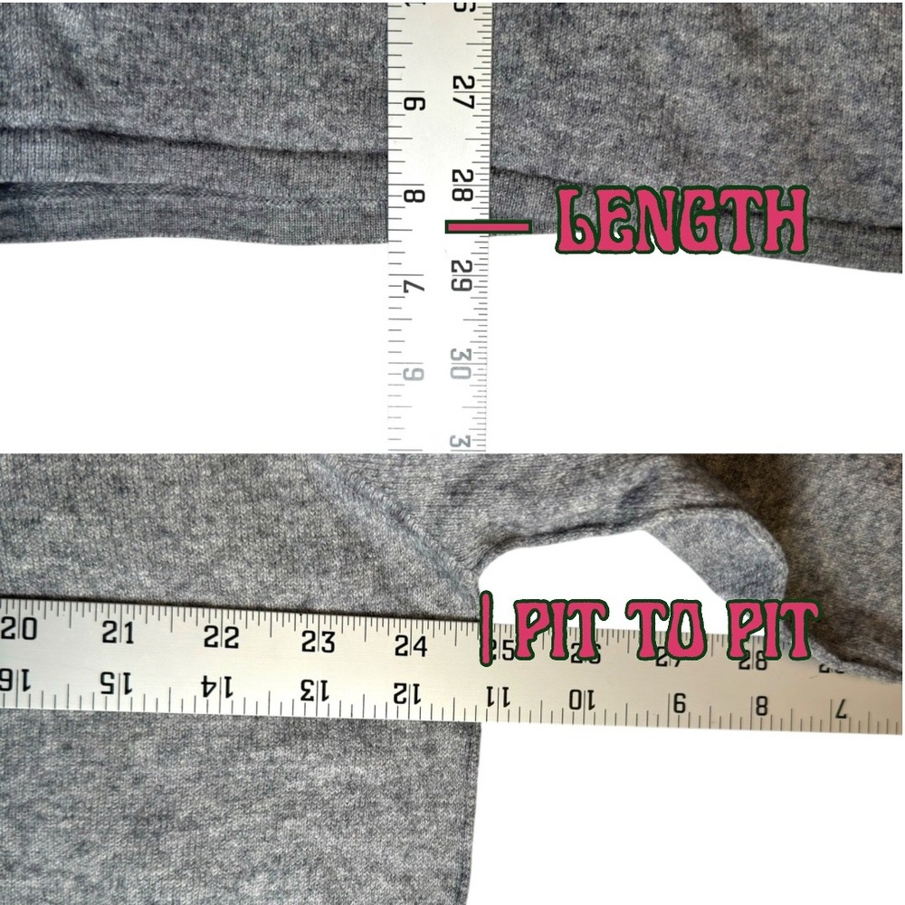 The North Face Quarter Zip Sweater XL Grey Cotton Wool Blend Gorpcore Outdoor - Picture 8 of 8